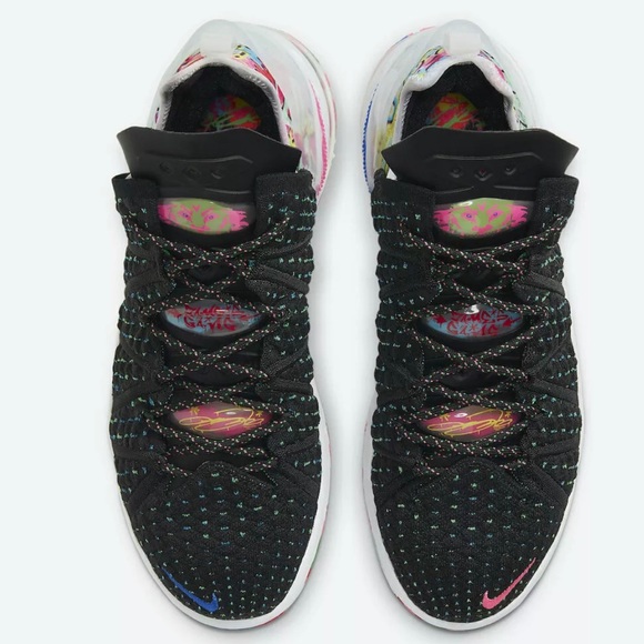 Nike LeBron XVIII 18 Basketball Shoes CQ9283 002 - Picture 4 of 8